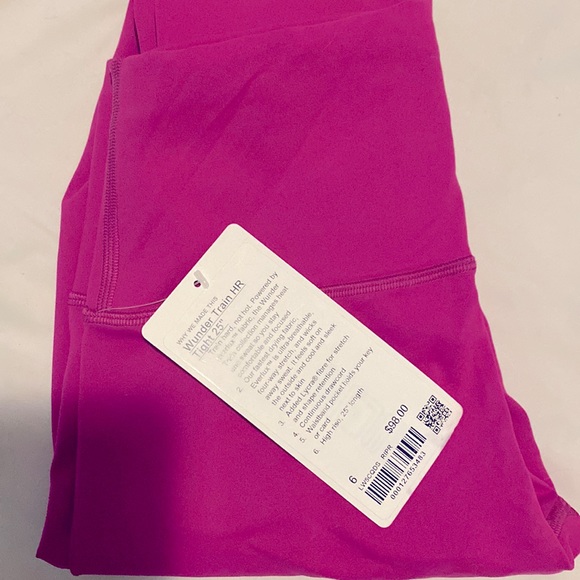 Lululemon Wunder Train 25” NWT - Picture 2 of 2